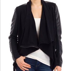 BLANK NYC Mixed Media Jacket